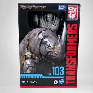 Transformers Hasbro Rise of the Beast Studio Series #103 Voyager Class Rhinox!